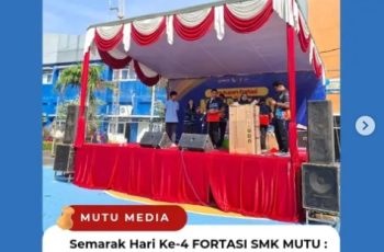 Semarak Hari Ke-4 FORTASI SMK MUTU : Jalan Sehat Bangun Kebersamaan dan Gaya Hidup Sehat