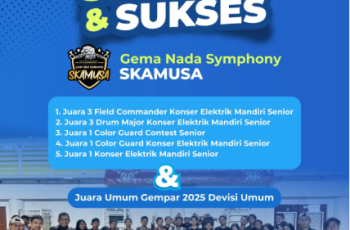 Gema Nada Symphony Drumband SMK MUTU Memborong Trofi