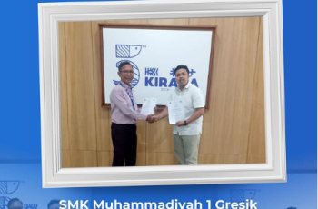 SMK Mutu Gresik MoU dengan PT Kirana Food Tuban